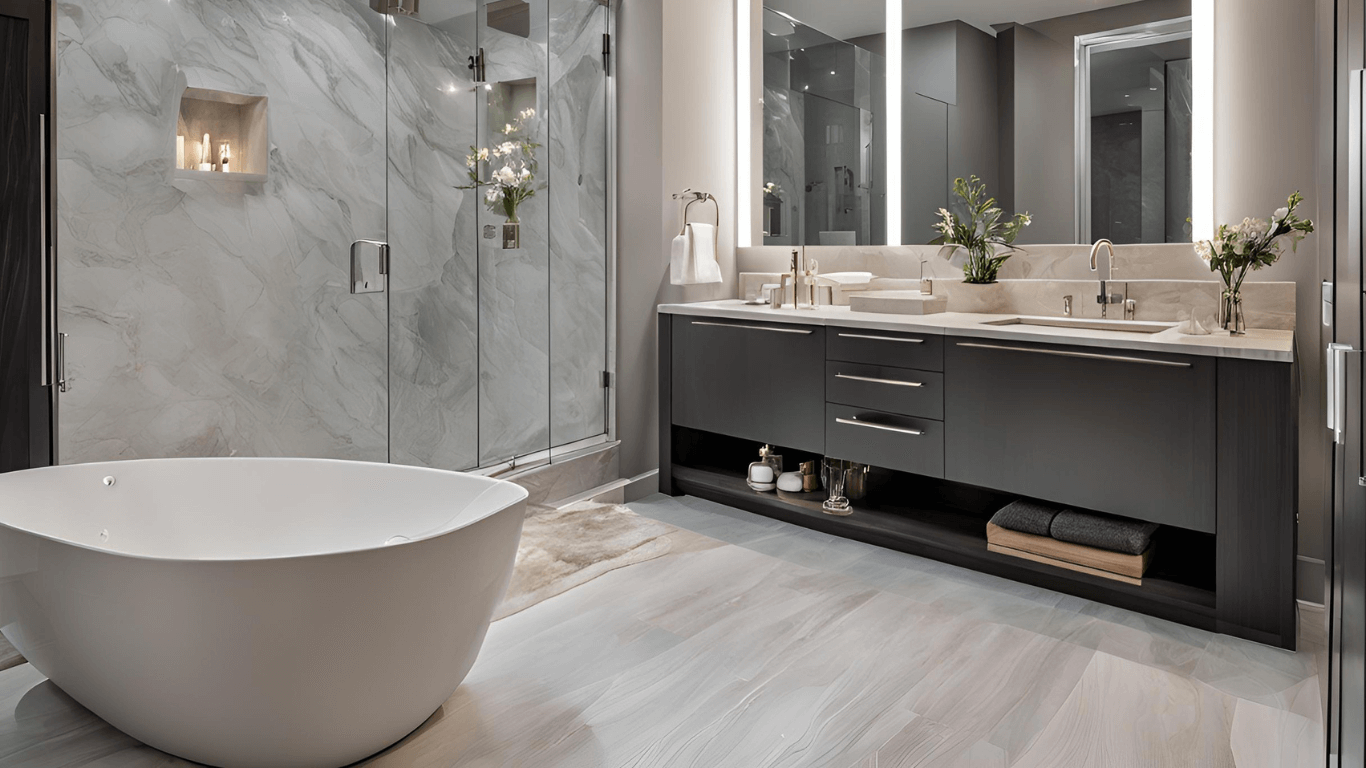 Bathroom Upgrades: Modern fixtures, luxury finishes, and energy-efficient features.
